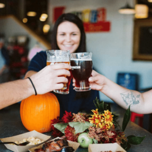 cheers friends thanksgiving